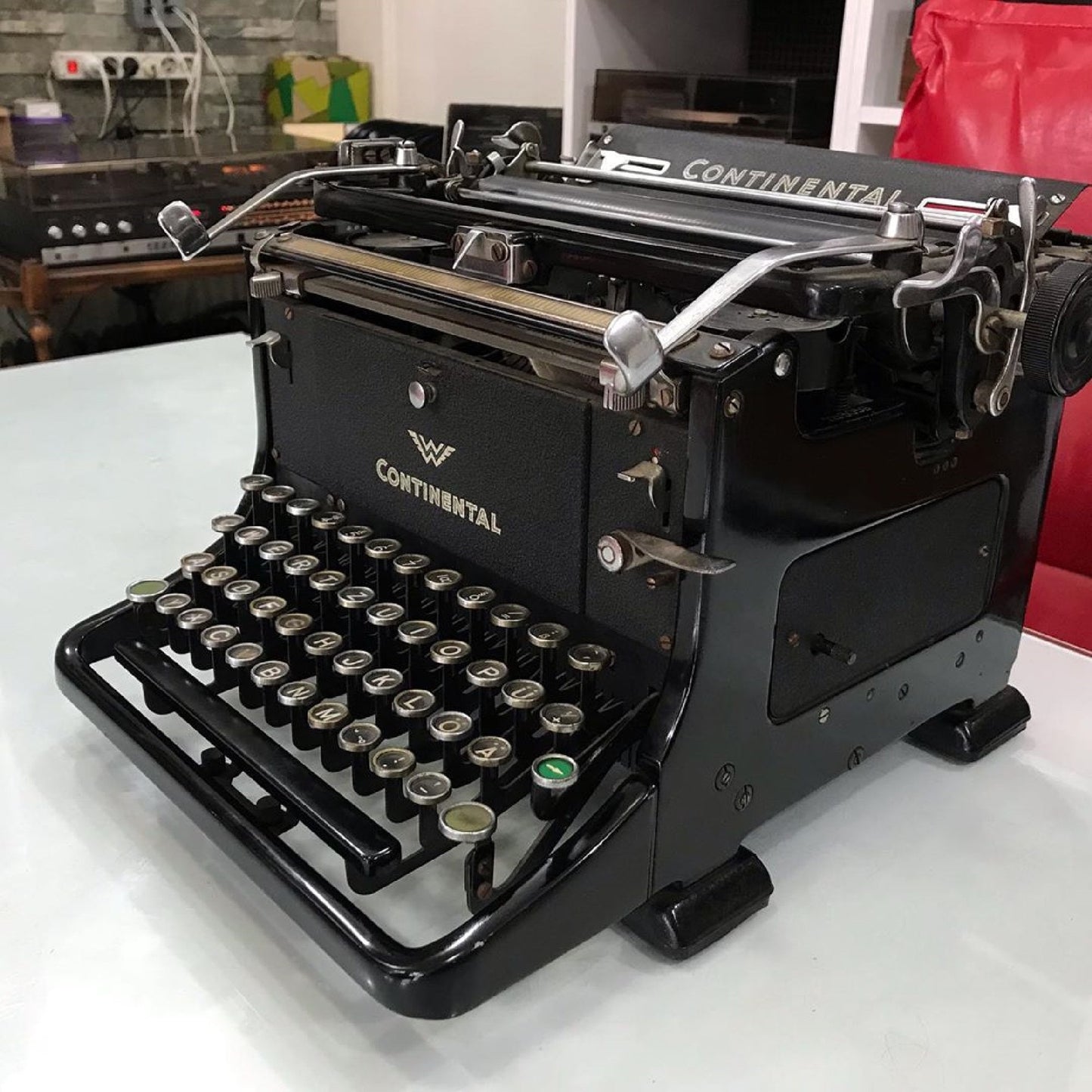 Continental Office Rare and Exclusive Error-Free Typewriter - Precision and Style Combined!