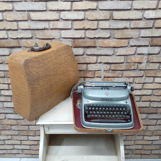 Alpina Typewriter - Antique Elegance, Fully Operational, Perfect Gift, Working Typewriter