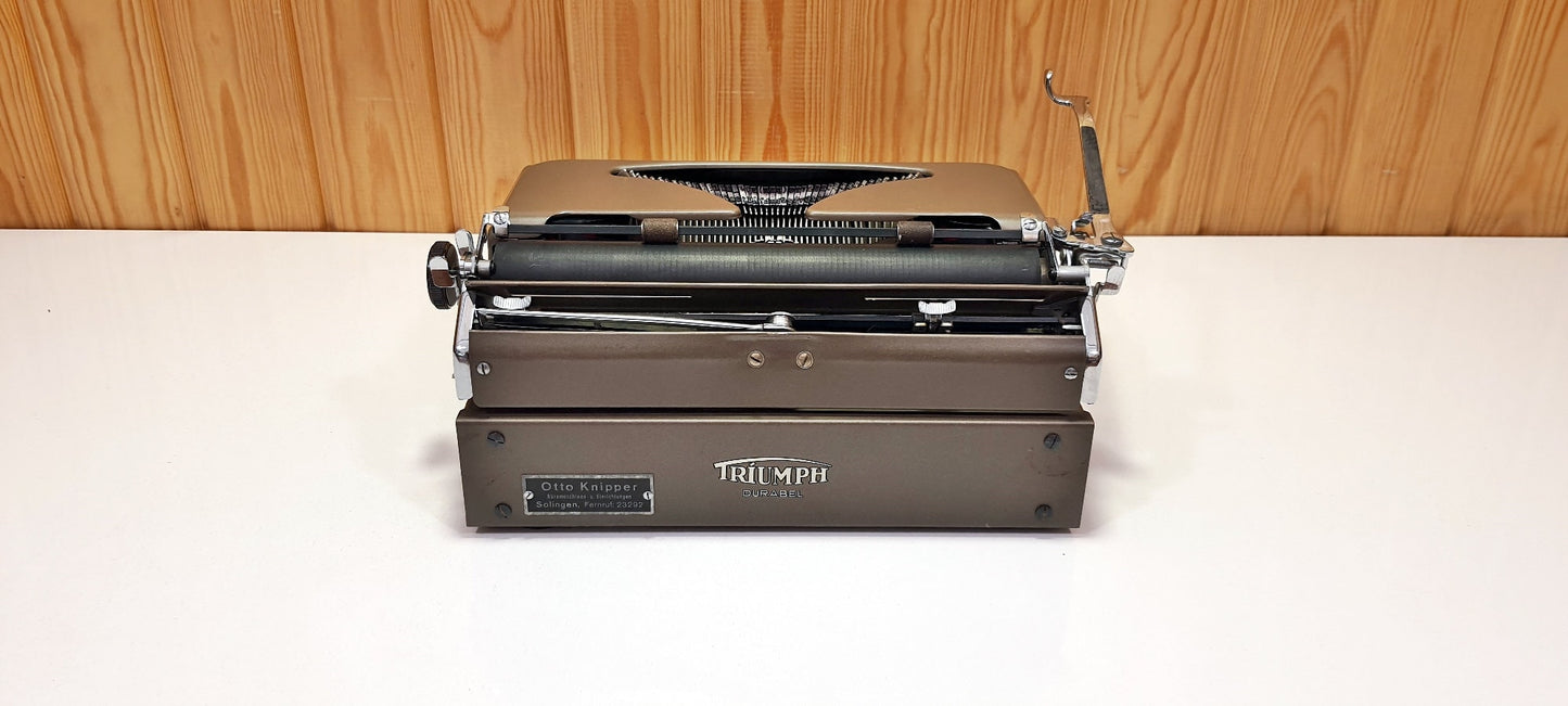 Triumph Typewriter - Antique Elegance, Fully Operational, Perfect Gift, Working Typewriter