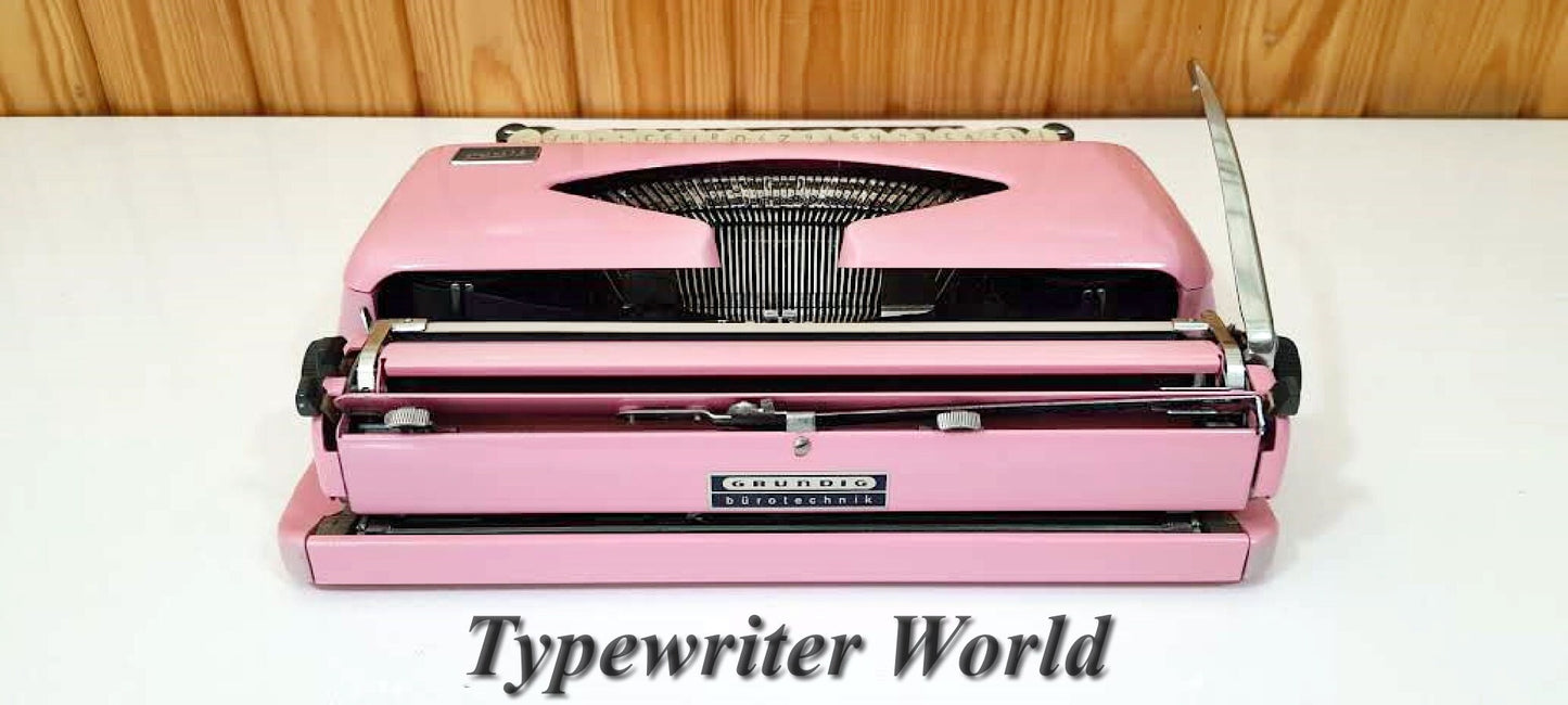 Adler Tippa Pink Typewriter | Typewriter like new | typewriter working