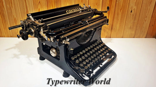 Groma Typewriter 1935 | Old Typewriter | Vintage Typewriter,typewriter working