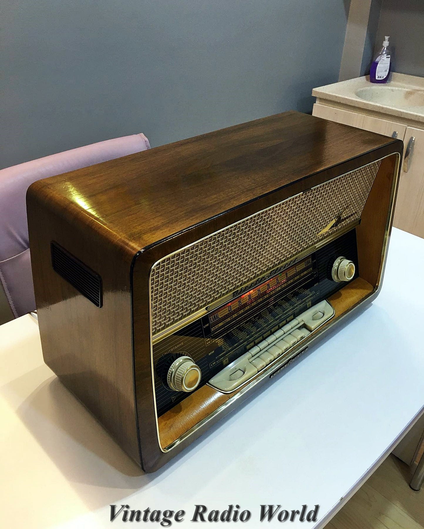Loewe opta vineta stereo | Vintage Radio | Orjinal Old Radio | Antique Radio | Lamp Radio | Loewe opta vineta Radio