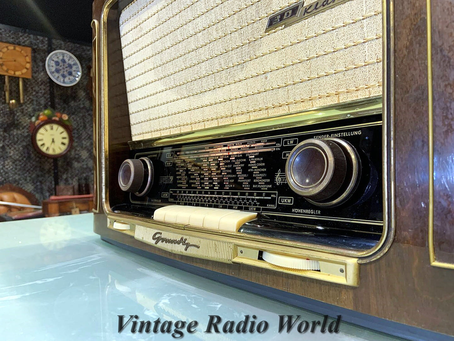 Grundig Radio 2033 | Vintage Radio | Orjinal Old Radio | Radio | Lamp Radio | Grundig 2033 Radio