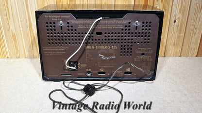 Saba Radio | Orjinal Old Radio | Saba Triberg-125 Radio | Lamp Radio > Saba