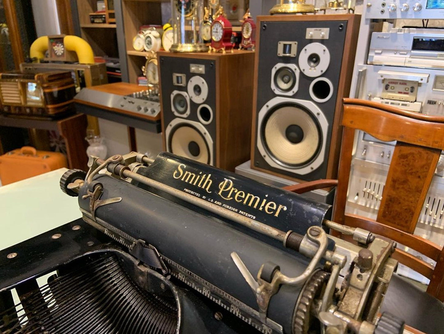 Smith Premier 10 | Antique Typewriter / This machine dates from 1906,typewriter working