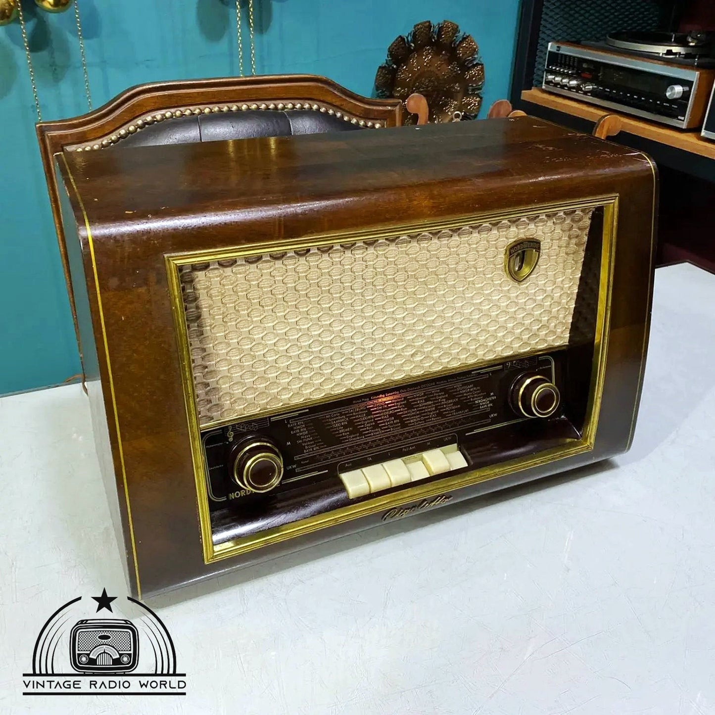 Nordmende Rigoletto Radio - Authentic Vintage, Original Classic, Lamp Radio - Rediscover Nostalgia with Nordmende Rigoletto