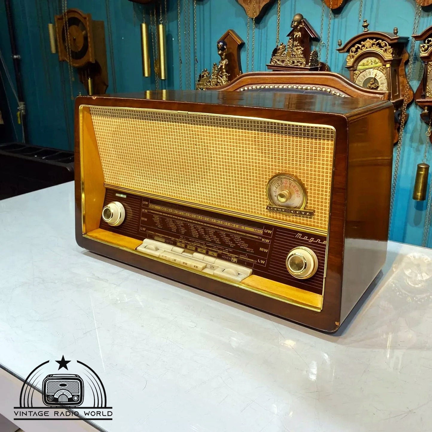 Loewe Opta Magnet Radio | Vintage Radio | Orjinal Old Radio | Antique Radio | Lamp Radio: Nostalgia Meets Modern Elegance