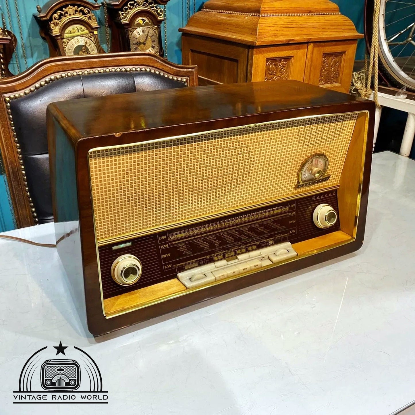 Loewe Opta Magnet Radio | Vintage Radio | Orjinal Old Radio | Antique Radio | Lamp Radio: Nostalgia Meets Modern Elegance