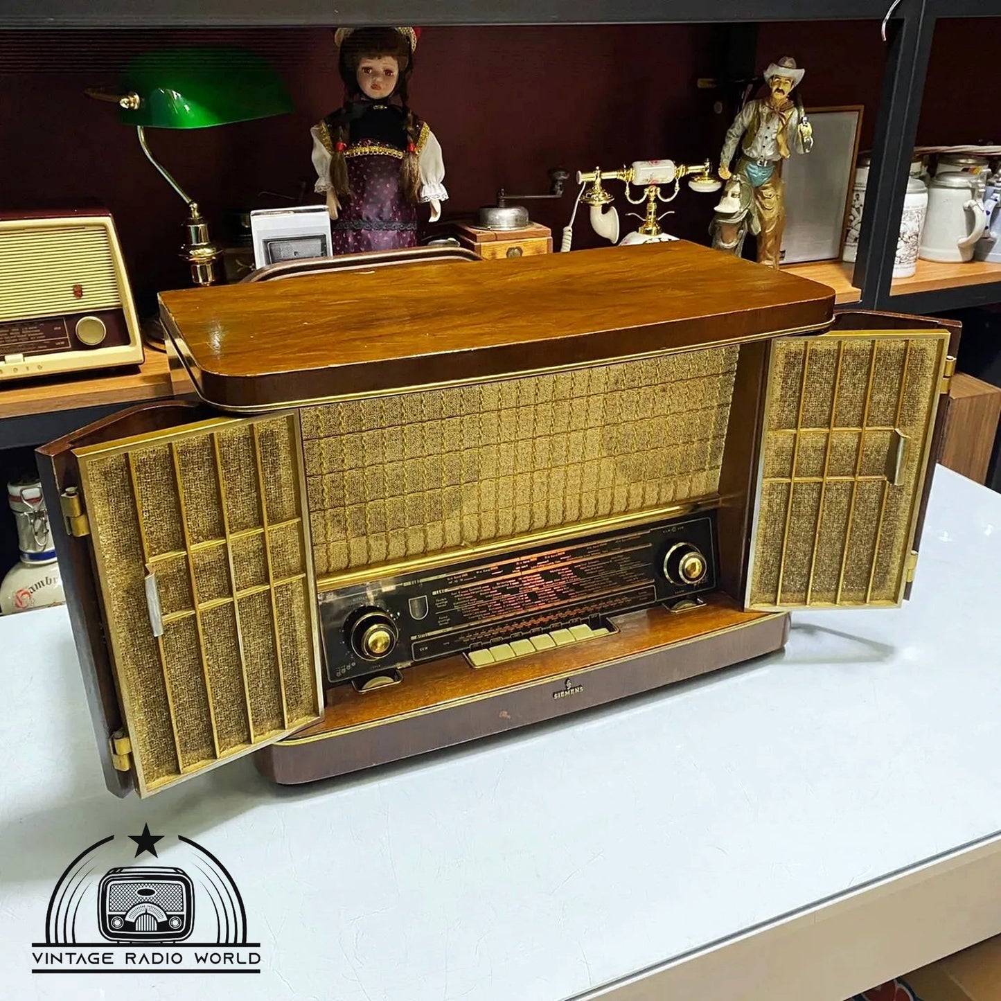 Siemens  Schatulle H42 Radio | Vintage Radio | Orjinal Old Radio | Antique Radio | Lamp Radio | SIEMENS Radio