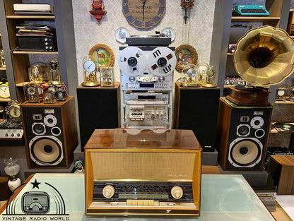 Saba Willingen 125 Radio - Vintage Audio Elegance with Lamp Feature - For Sale