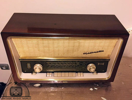 AEG Midinette 61 Vintage Radio | Orjinal Old Radio | Lamp Radio