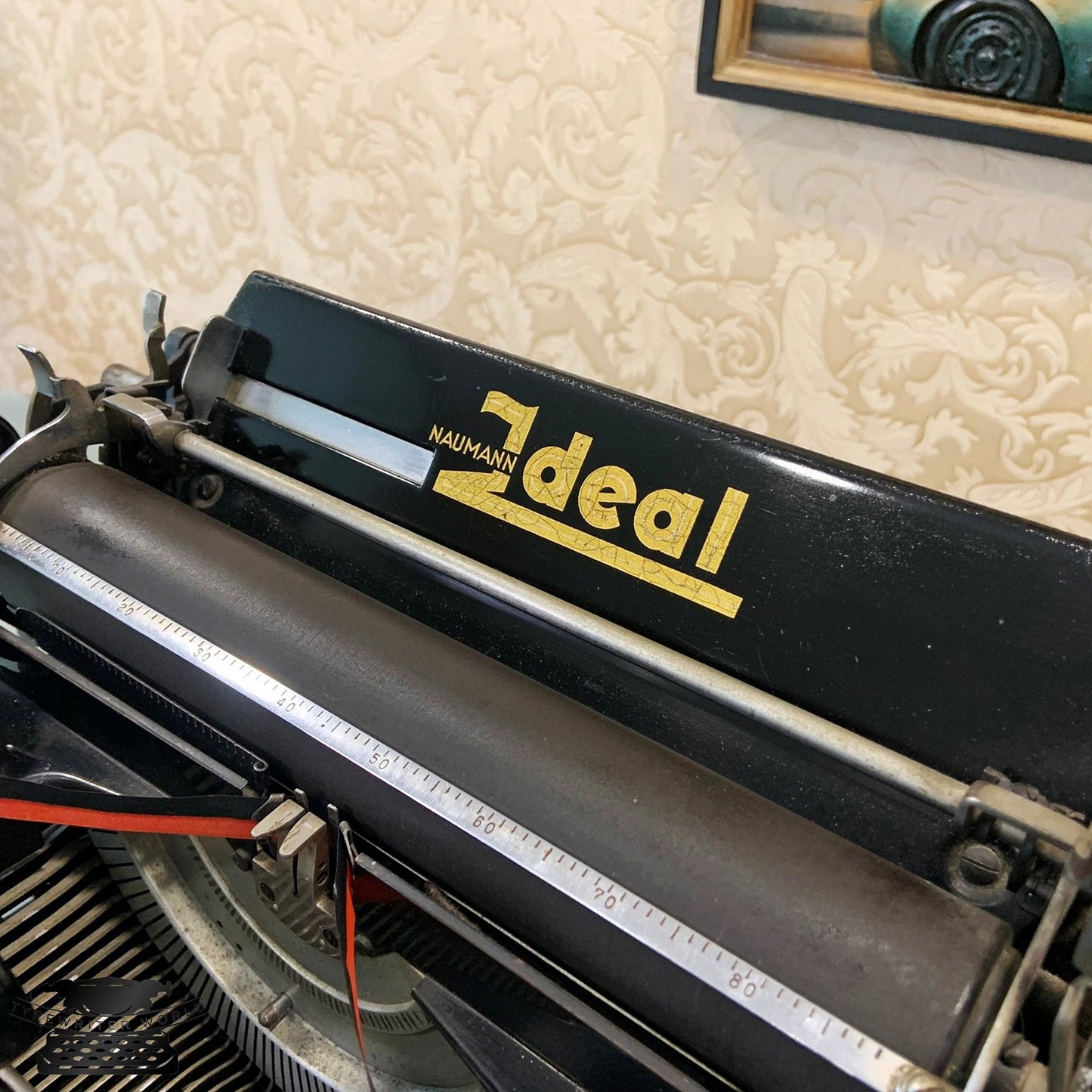 İdeal Nauman | Antique Typewriter,typewriter working