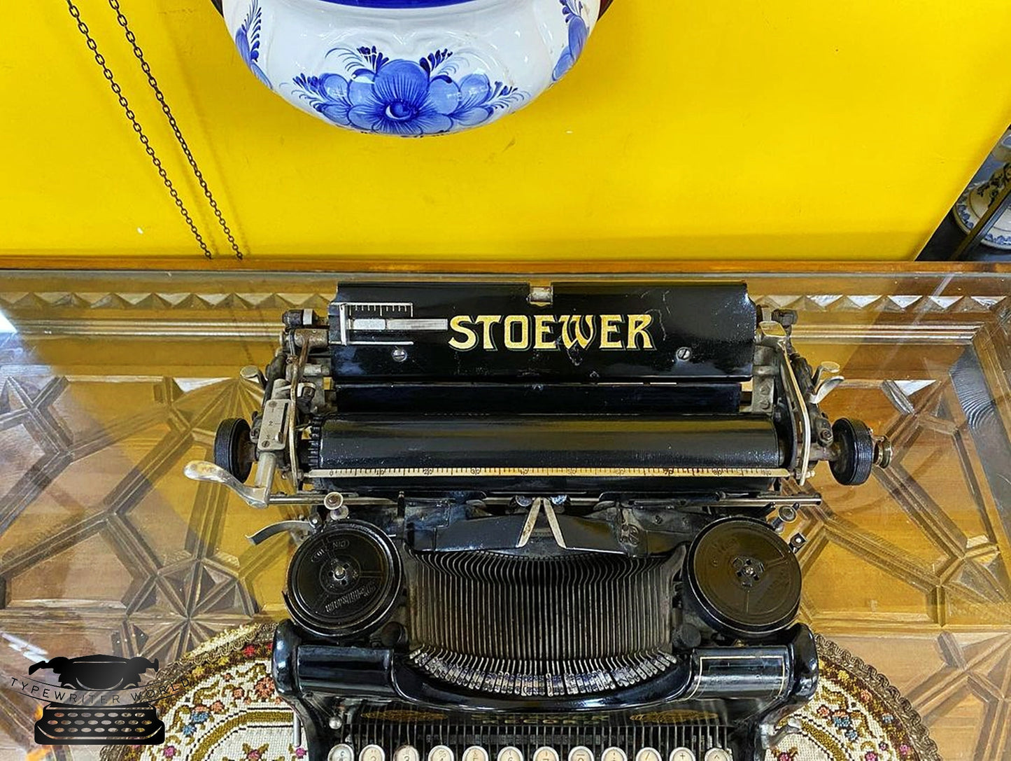 STOWER Typewriter | Antique Typewriter,typewriter working
