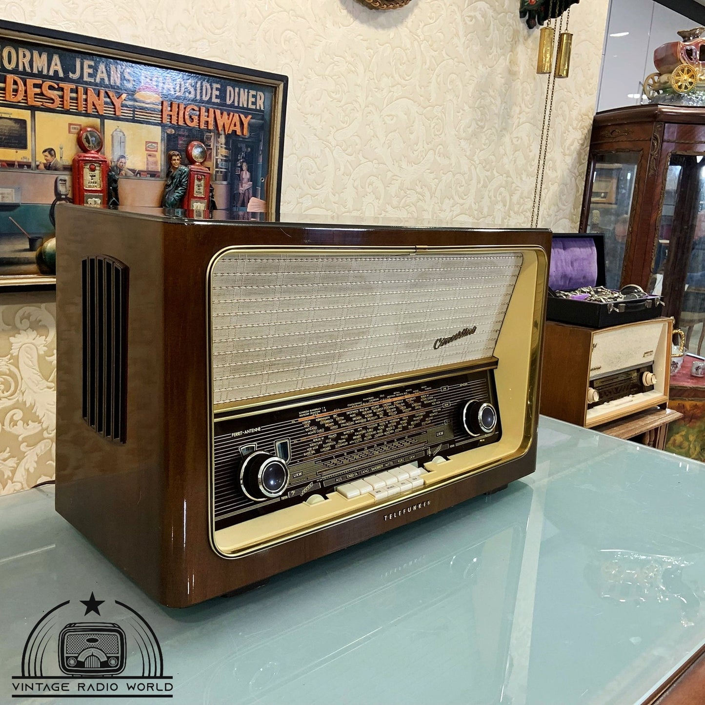 Telefunken Concertino Radio | Vintage Radio | Orjinal Old Radio | Radio | Lamp Radio | Telefunken Radio