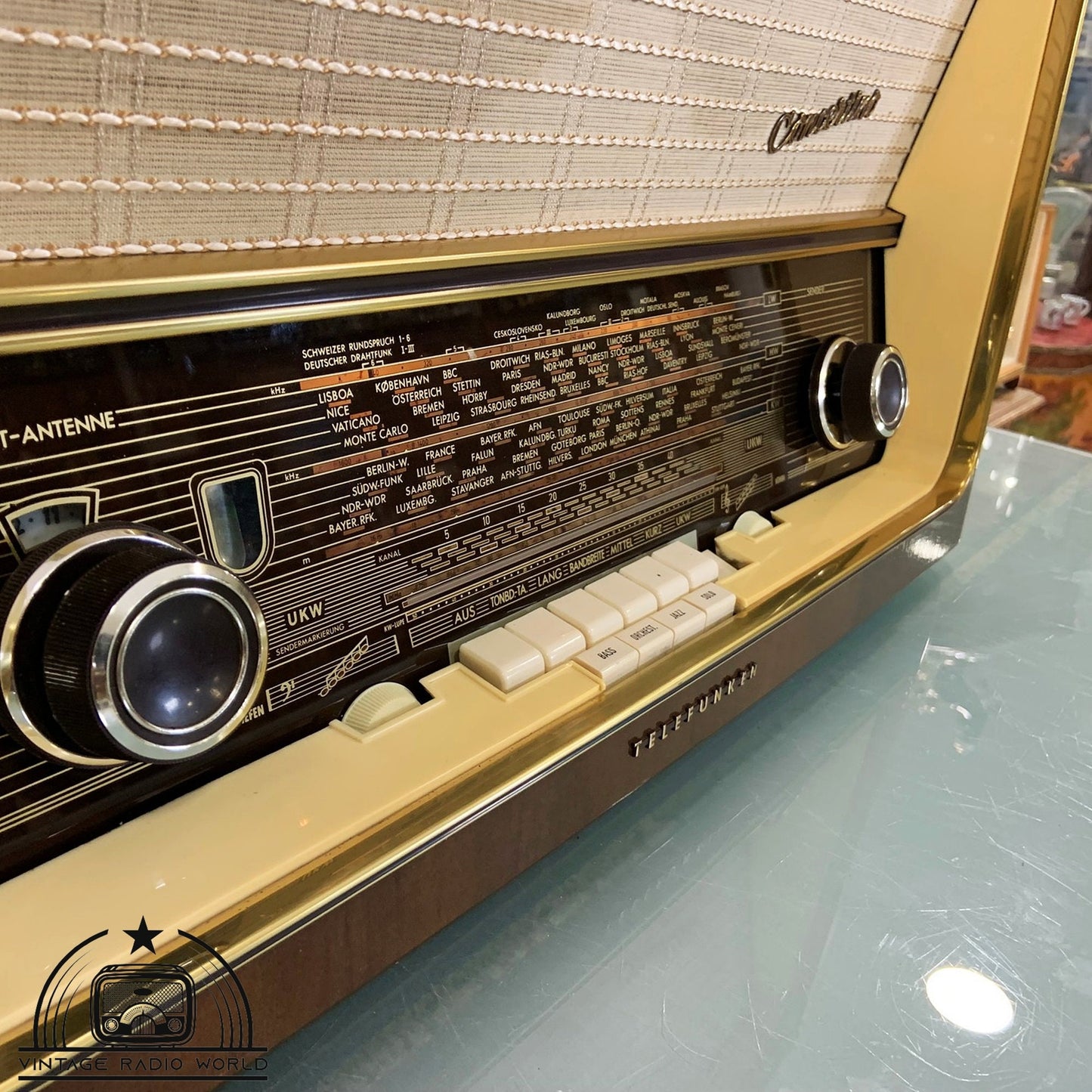 Telefunken Concertino Radio | Vintage Radio | Orjinal Old Radio | Radio | Lamp Radio | Telefunken Radio