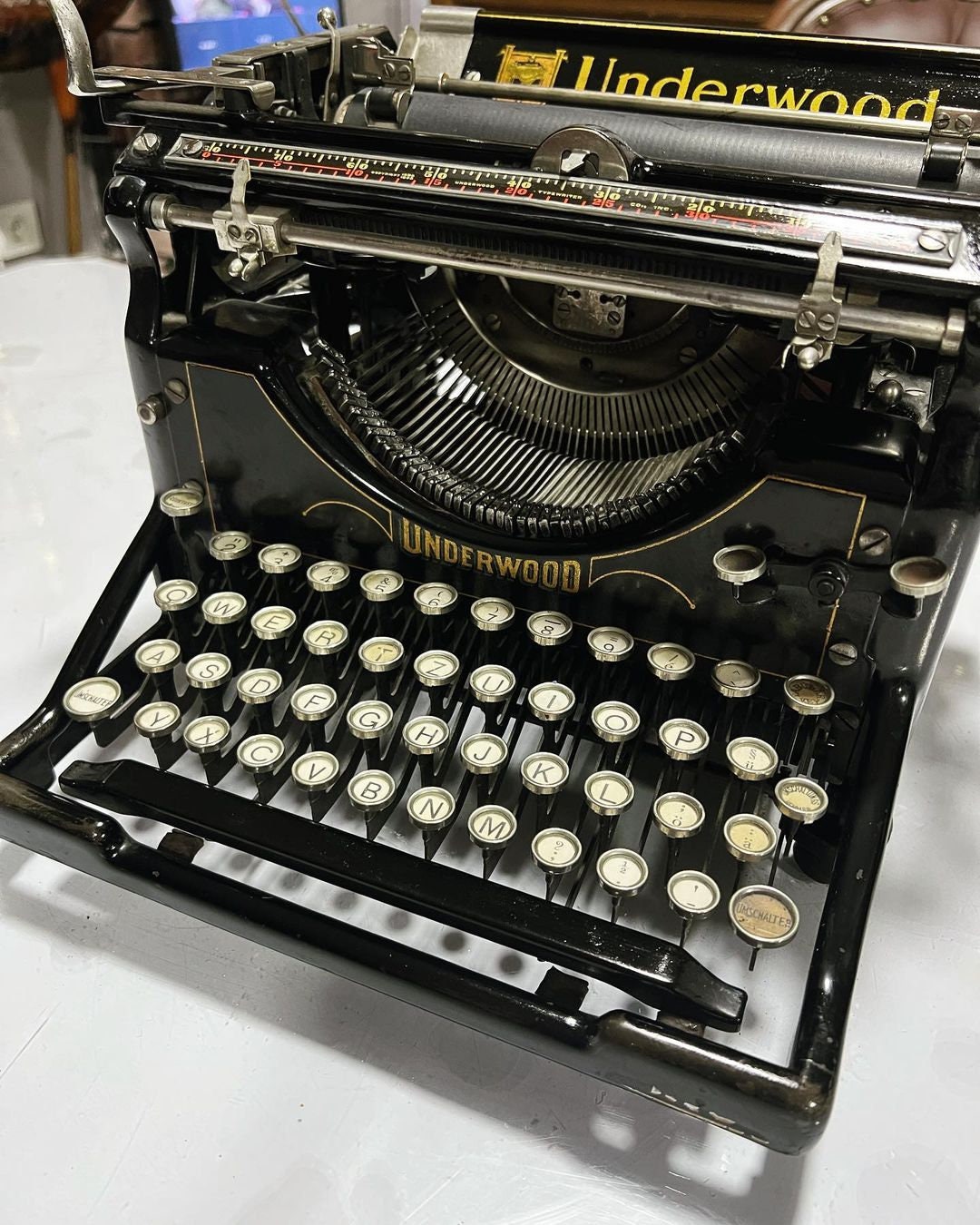 Valentine's day | Underwood Typewriter| Antique Typewriter | Working Typewriter | Working Perfectly,typewriter working