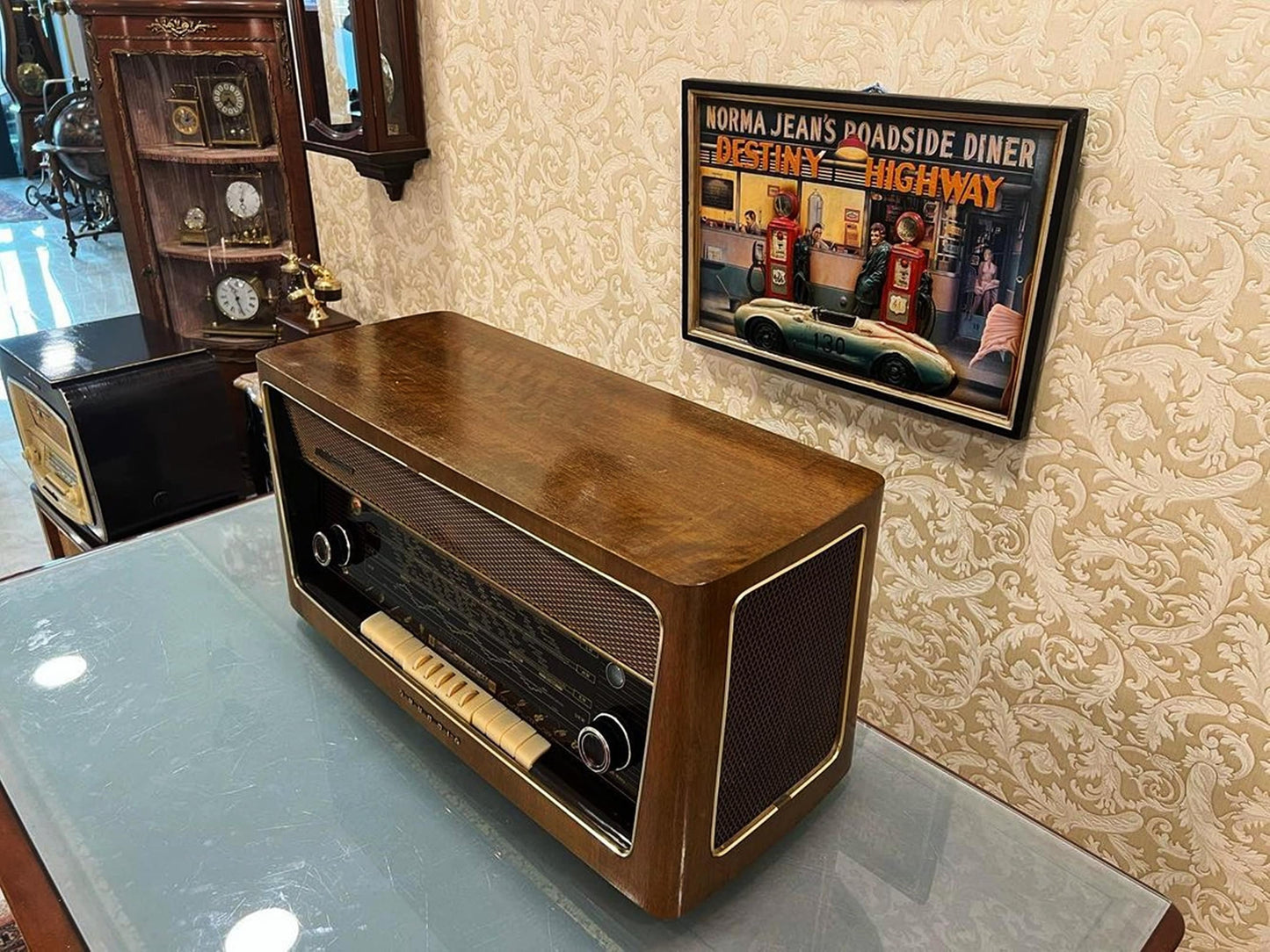 Grundig 4090 Vintage Radio | Orjinal Old Radio | Lamp Radio
