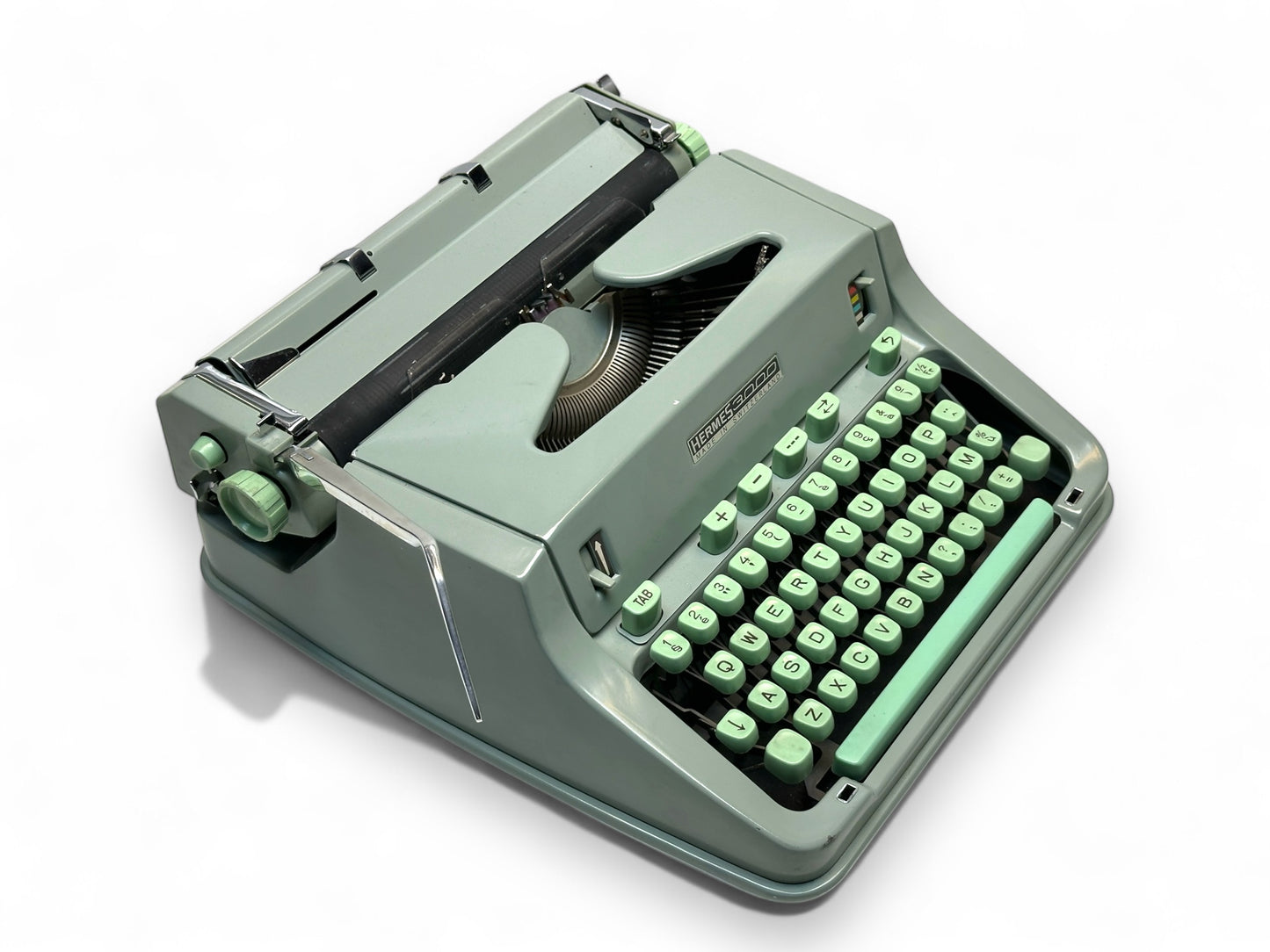 Hermes 3000 Premium Rare Typewriter - Vintage Portable Manual Machine - Perfect Gift for Writers & Collectors
