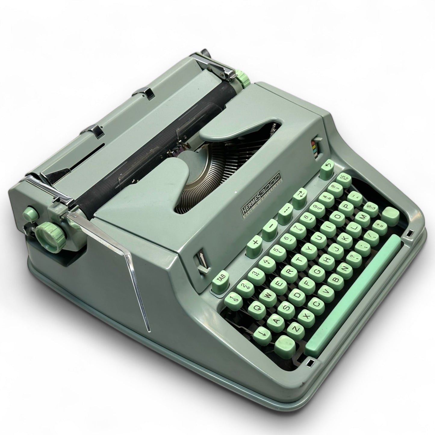 Hermes 3000 Premium Rare Typewriter - Vintage Portable Manual Machine - Perfect Gift for Writers & Collectors