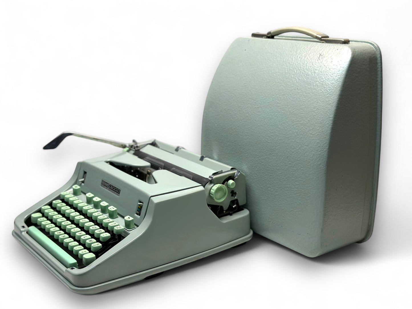 Hermes 3000 Premium Rare Typewriter - Vintage Portable Manual Machine - Perfect Gift for Writers & Collectors