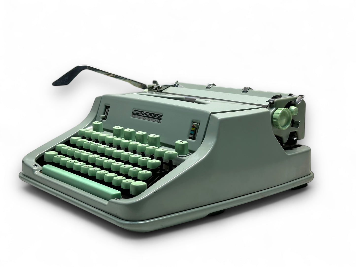 Hermes 3000 Premium Rare Typewriter - Vintage Portable Manual Machine - Perfect Gift for Writers & Collectors