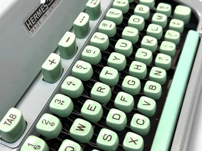 Hermes 3000 Premium Rare Typewriter - Vintage Portable Manual Machine - Perfect Gift for Writers & Collectors