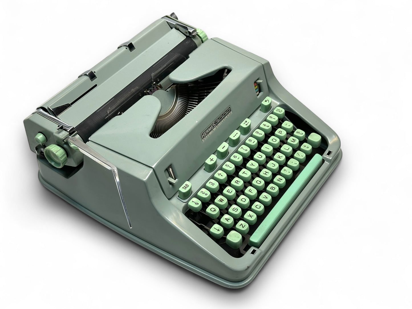 Hermes 3000 Premium Rare Typewriter - Vintage Portable Manual Machine - Perfect Gift for Writers & Collectors