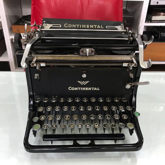 Unleash Elegance: Continental Office Rare and Exclusive Error-Free Typewriter - Precision and Style Combined!- Vintage Typewriter Working
