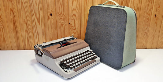 Torpedo Typewriter - Antique Elegance, Fully Operational, Perfect Gift, Working Typewriter- Vintage Typewriter Working - Gift