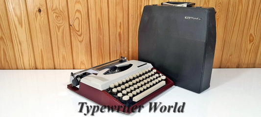 Adler Tippa S Vintage Portable Typewriter - Fully Functional Manual Retro Typewriter | Like New Condition, Collectible Gift for Writers