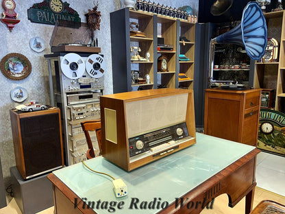 Saba Freıburg Vollautomatic 125 Stereo | Orjinal Old Radio | Saba Triberg-125 Radio | Lamp Radio Saba Freıburg Vollautomatic 125 Stereo