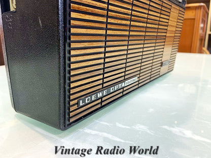 Vintage Loewe Opta T 98 Radio | Original Old Radio | Antique Radio | Classic Lamp Radio | Retro Loewe Opta Collectible