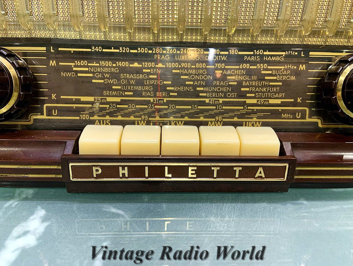 Philips Philetta | Vintage Radio | Orjinal Old Radio | Antique Radio | Lamp Radio | Philips Pallas Stereo Radio