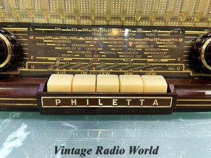 Philips Philetta | Vintage Radio | Orjinal Old Radio | Antique Radio | Lamp Radio | Philips Pallas Stereo Radio