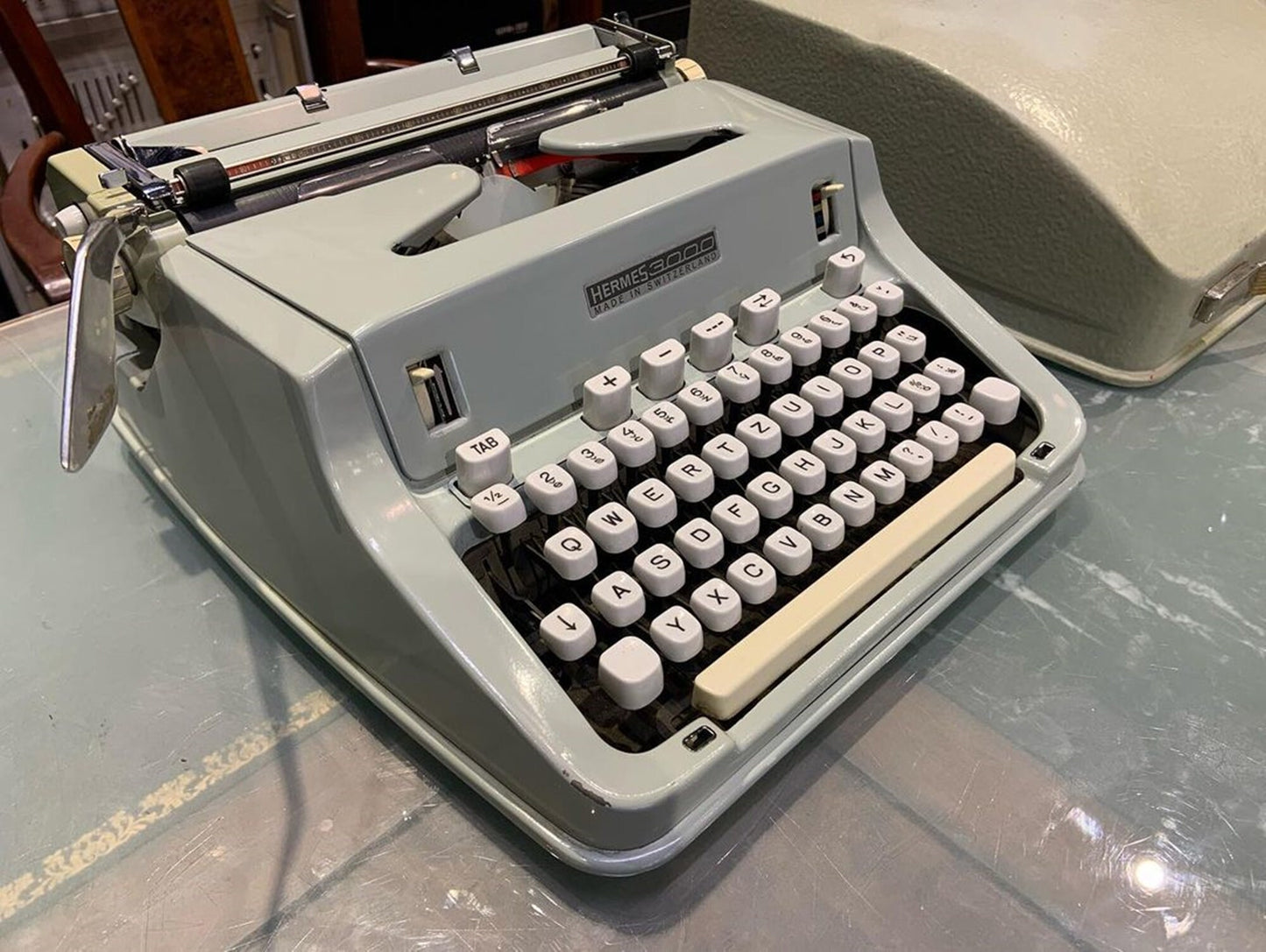 Valentine's day | Hermes 3000 Typewriter | Full Original Typewriter | Typewriter like new
