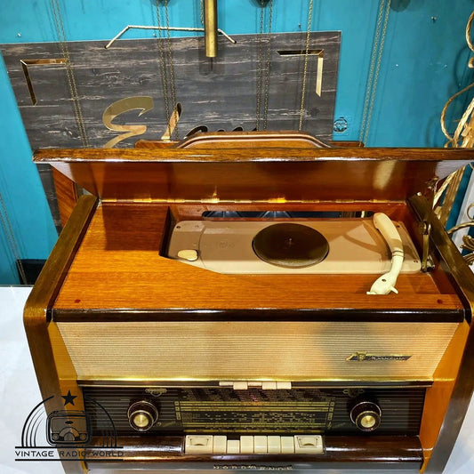 Nordmende Phonosüper 59 Z  | Vintage Radio | Orjinal Old Radio | Radio | Lamp Radio | Nordmende Radio, Turntable