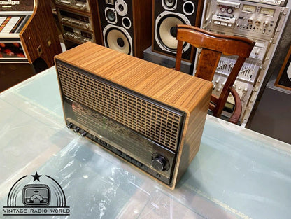 Vintage Grundig Radio | Original Old Radio | Classic Lamp Radio | Antique Radio | Retro Grundig Collectible