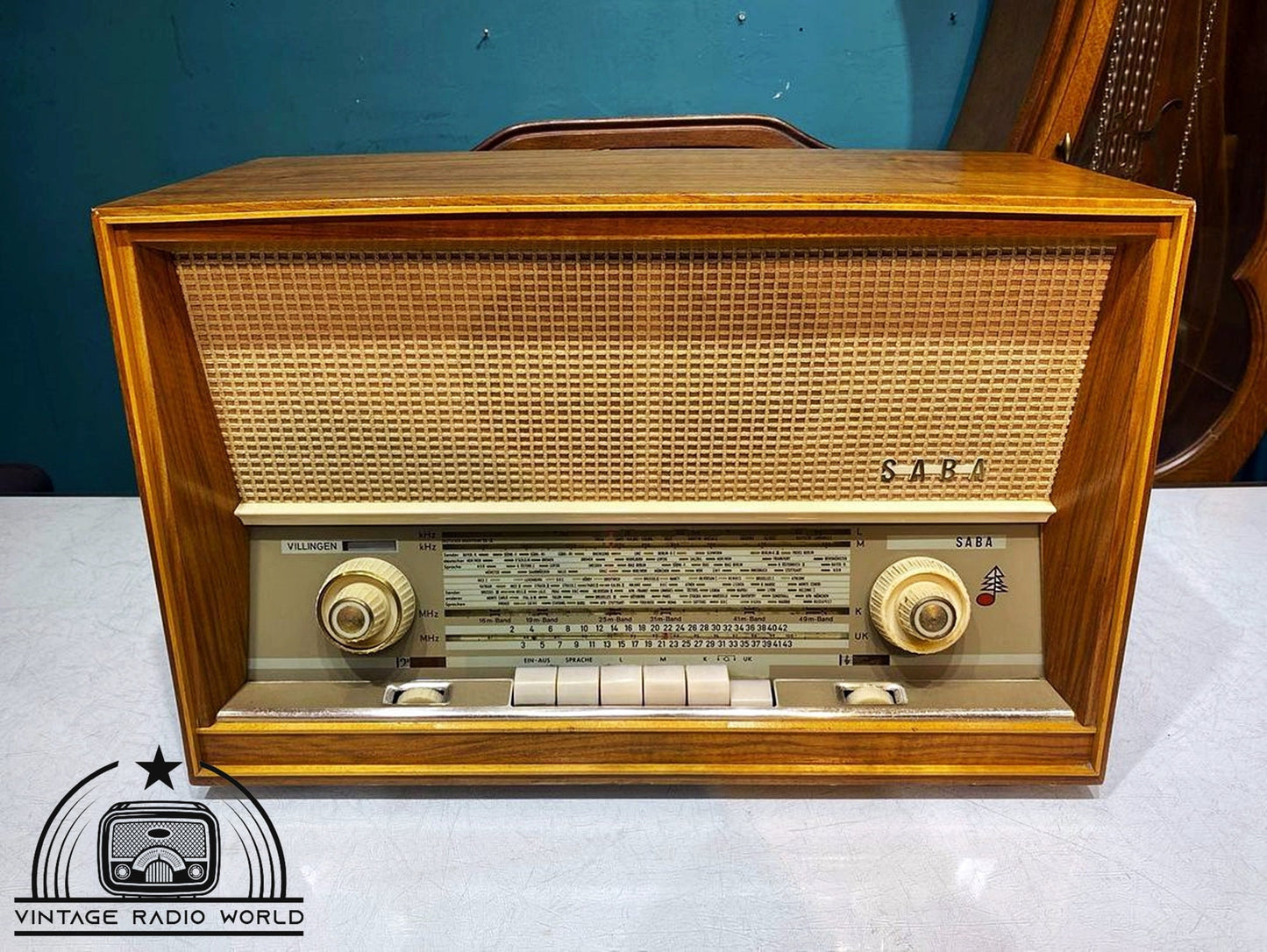 Saba Villigen 11 - Authentic Vintage Radio, Original Classic, SABA Radio - Dive into Nostalgia with Saba Villigen 11