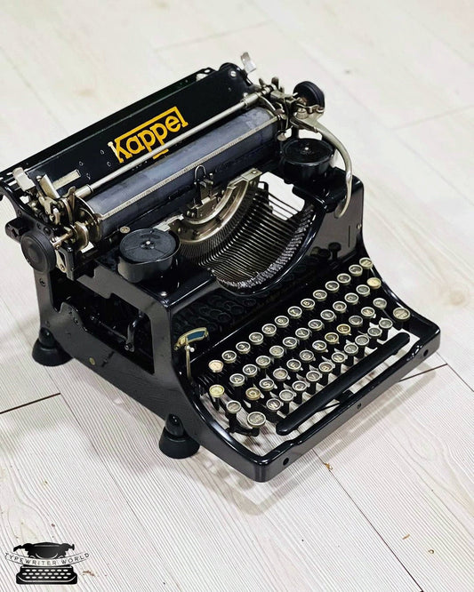 Kappel Antique Typewriter, Fully Working Vintage Typewriter, Perfectly Functional, Unique Gift for Writers, Classic Collectible Decor
