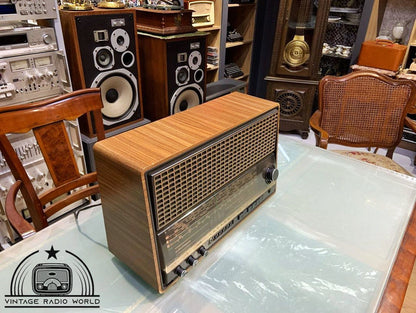 Vintage Grundig Radio | Original Old Radio | Classic Lamp Radio | Antique Radio | Retro Grundig Collectible