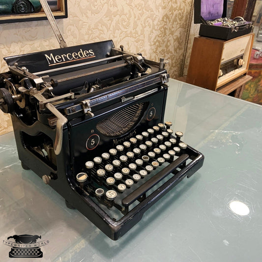 Mercedes Office Typewriter| Working Typewriter | Old Typewriter | Antique Typewriter | Vintage Typewriter - Gift