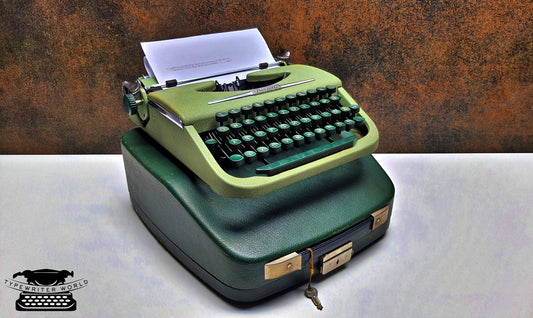 Brosette typewriter | Antique Typewriter | Special Typewriter- Vintage Typewriter Working - Gift