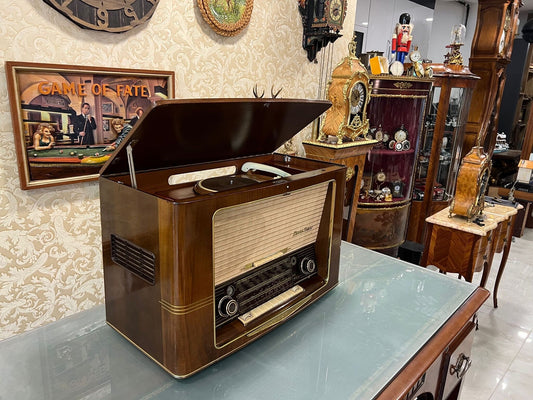 Nordmende Phono Super Radio | Vintage Radio | Orjinal Old Radio | Antique Radio | Lamp Radio | Nordmende Radio, Turntable