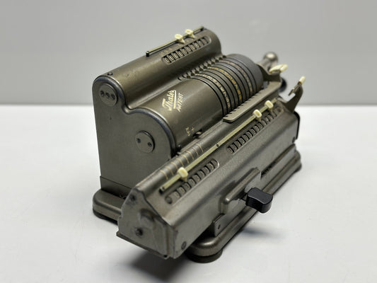 Antique Thales Patent Calculator - German Craftsmanship - Retro Office Decor