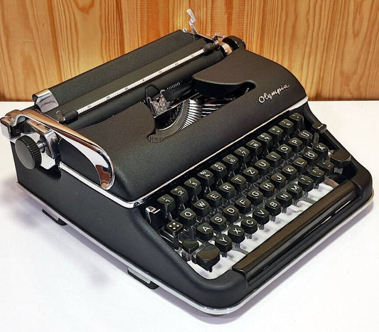 Unique Valentines Day Gift, Olympia SM3 Black Typewriter - Premium Gift,The Most Special Gift,antique typewriter- Vintage Typewriter Working