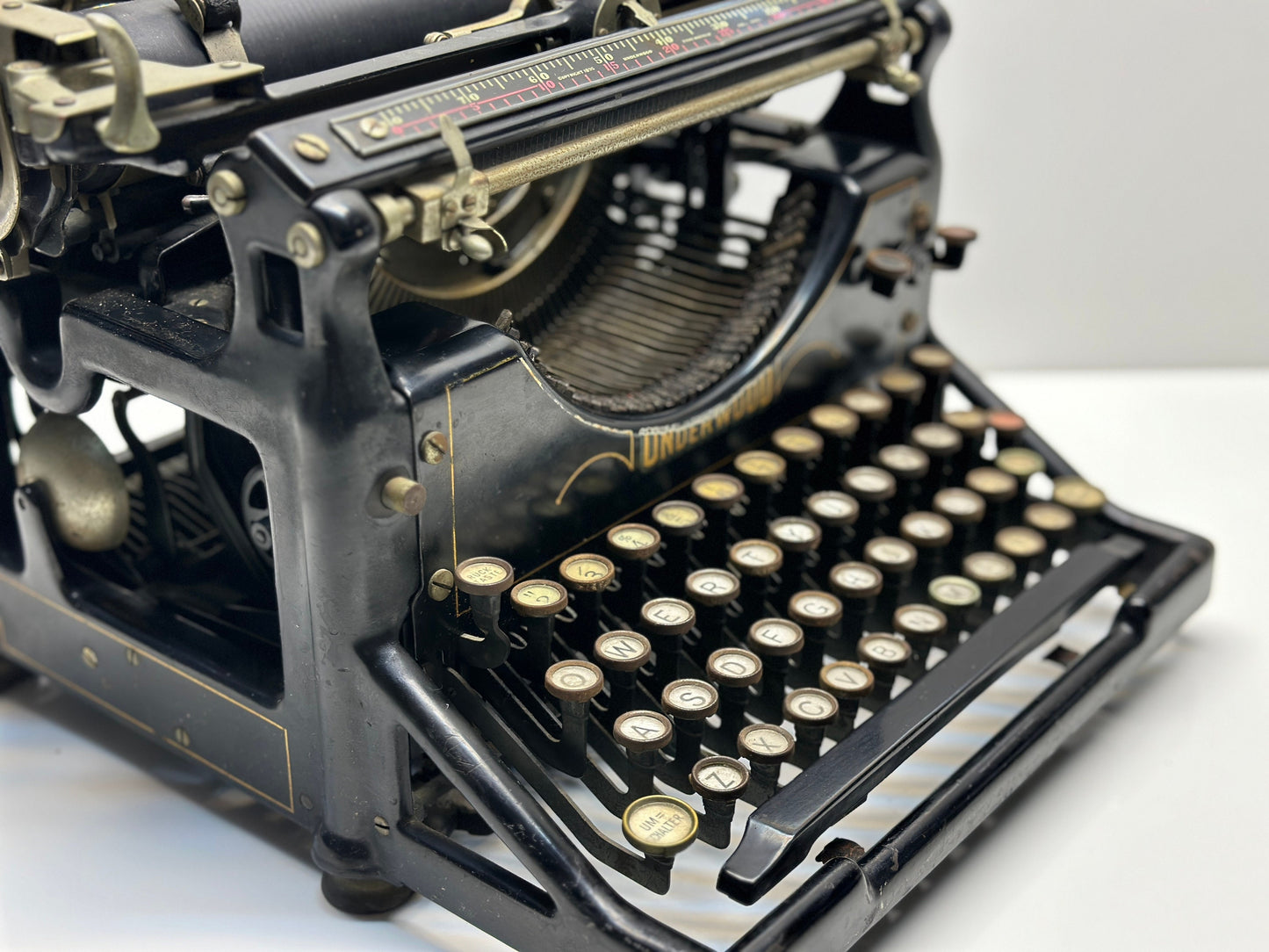 Special Gift, Best Gift, Underwood No. 5 Typewriter - Classic Black, Working Underwood Typewriter, QWERTY keyboard,QWERTY typewriter