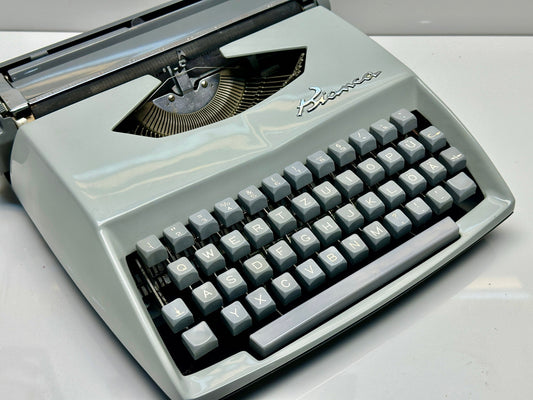 Consul Typewriter - Affordable Typing Pleasure, Premium Gift,Best Antique Gift, Christmas Present - With Case,Documentation, and Maintenance