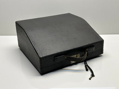 Best Gift,Olympia Progress Typewriter,A Seamless Gift for Collectors,Writers, and Vintage Enthusiasts,Antique Typewriter with Wood Bag