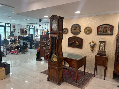 Antique French and English Grandfather Clocks | Key Wind and Weight-Driven Models | 220 cm Tall | Custom Orders Available