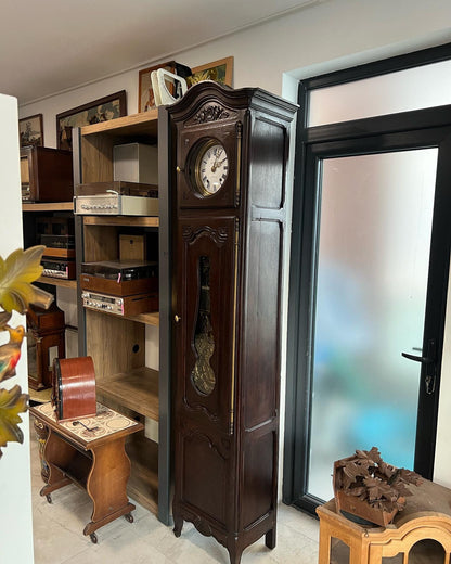Antique French and English Grandfather Clocks | Key Wind and Weight-Driven Models | 220 cm Tall | Custom Orders Available